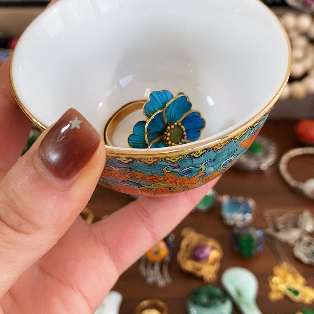 霓****杯瓷器杯子漂亮漂亮