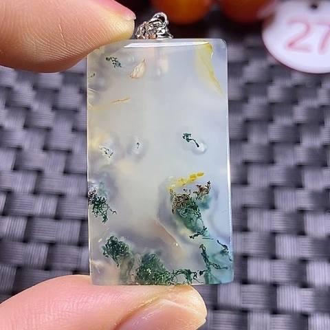 未镶嵌颈饰玛瑙/玉髓鲤***门