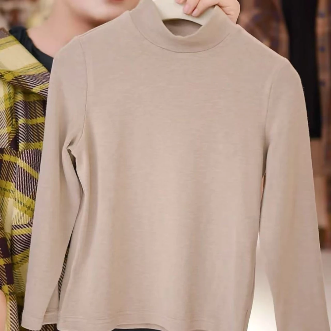 2025儿童新品时尚百搭针织打底长袖T恤MJX3263