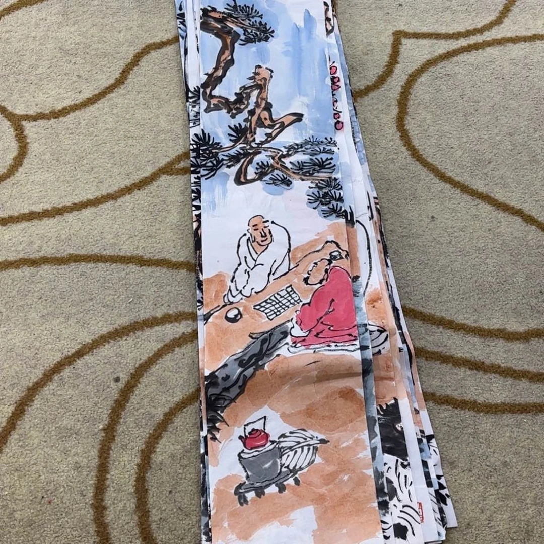 国画王庆亮小条艺