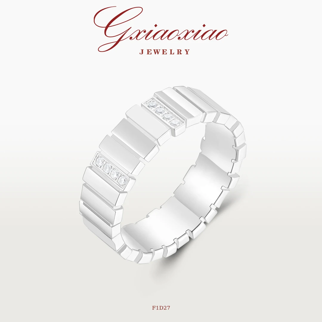 镀K金 气质时尚精致百搭不规则戒指 ND14 ND13