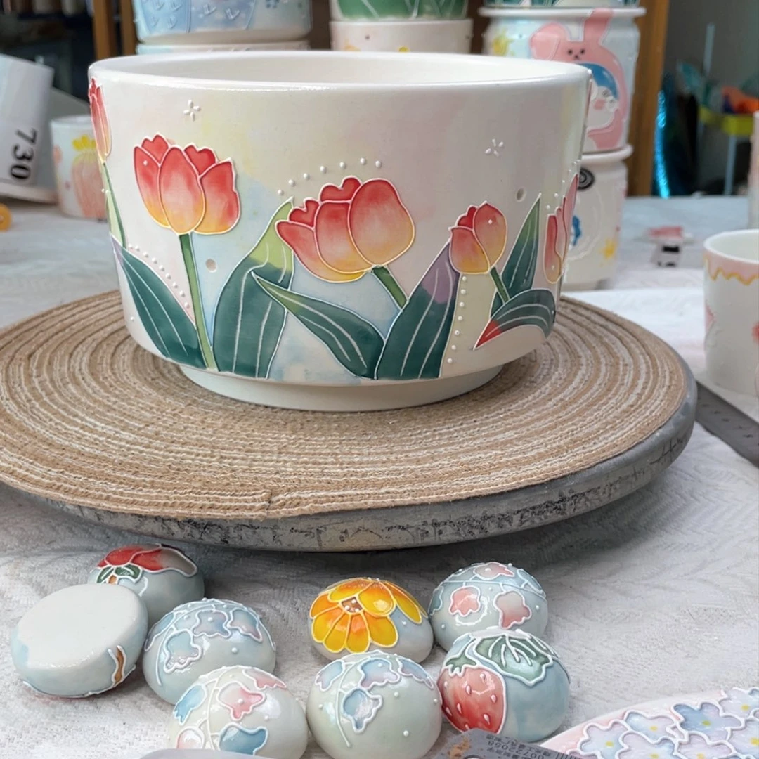 手绘手工制作陶瓷26