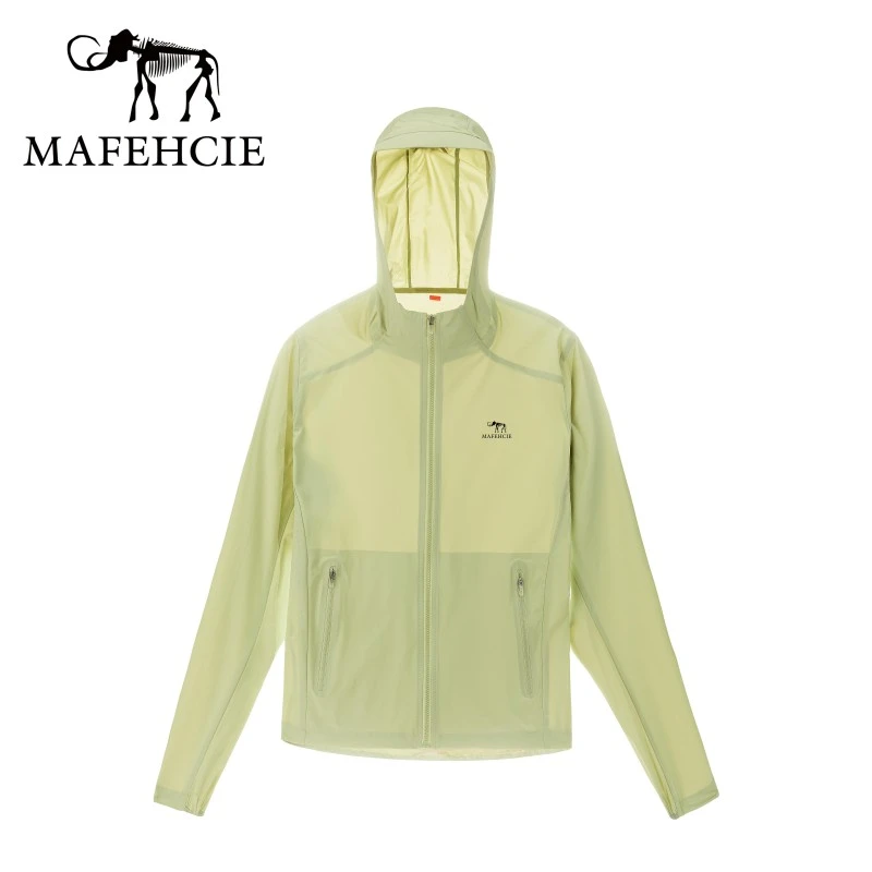 欧洲猛犸大象MAFEHCIE25年情侣款高奢超轻超薄冰丝防晒衣 F631 WZ