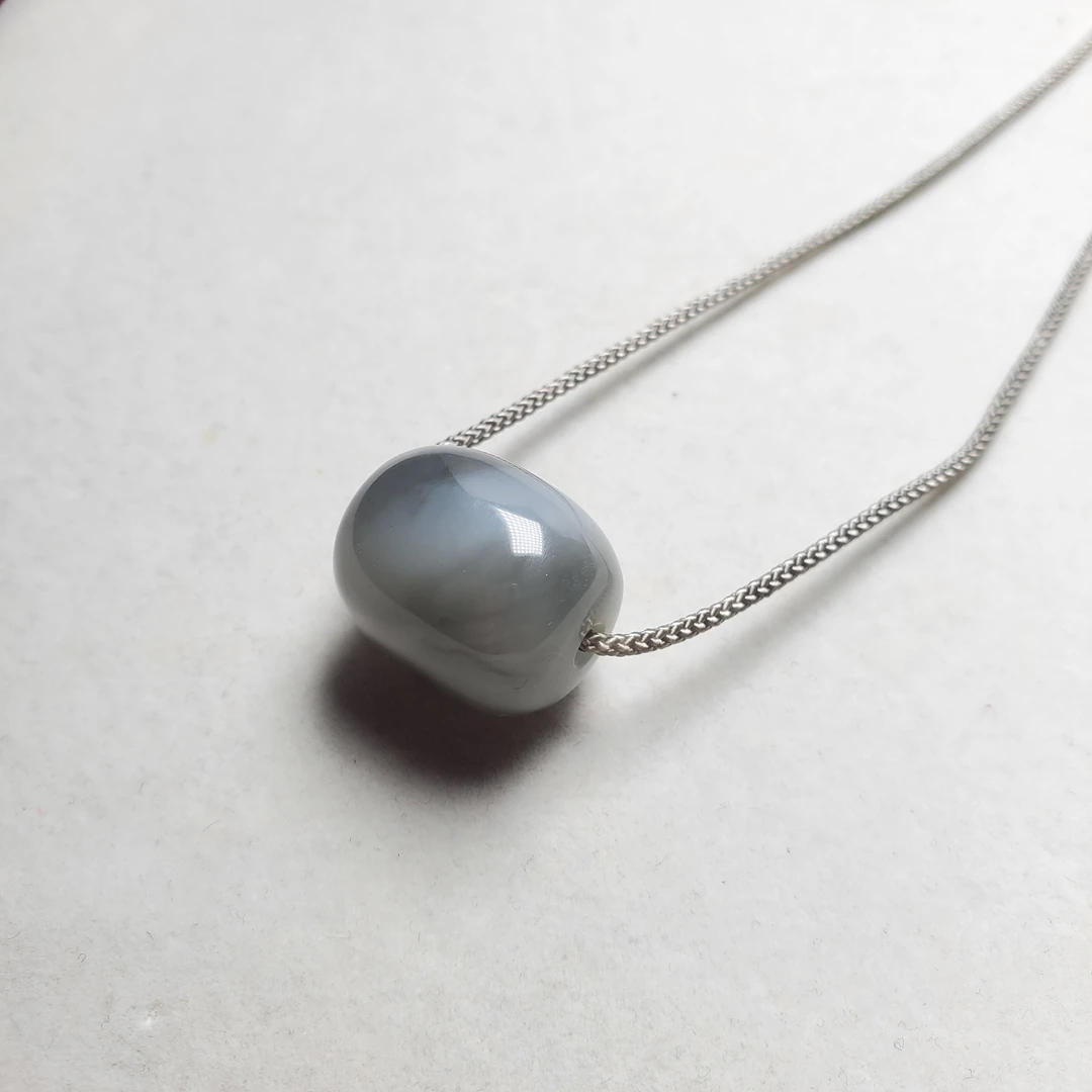 特惠天然和田玉青花路路通吊坠0213005