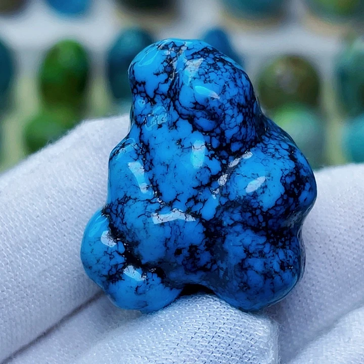 未镶嵌绿松石乌兰花随形