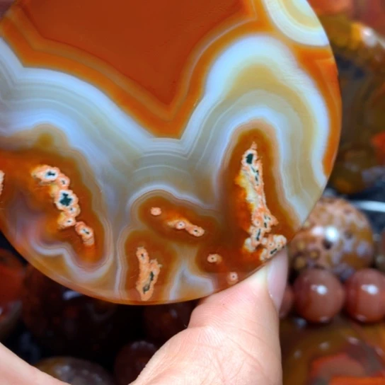 未镶嵌颈饰玛瑙/玉髓