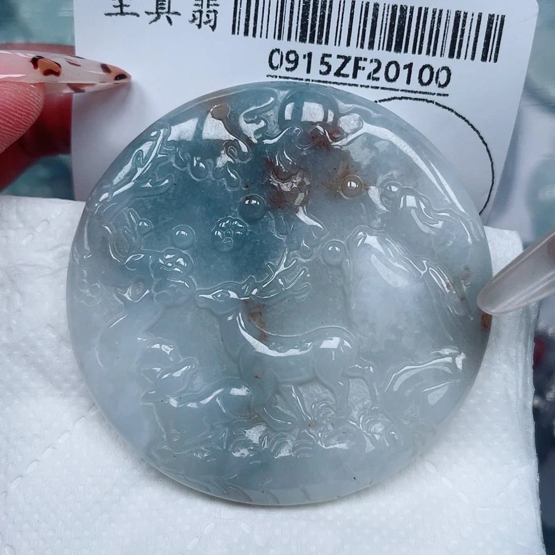 吊坠(不含链)未镶嵌翡翠