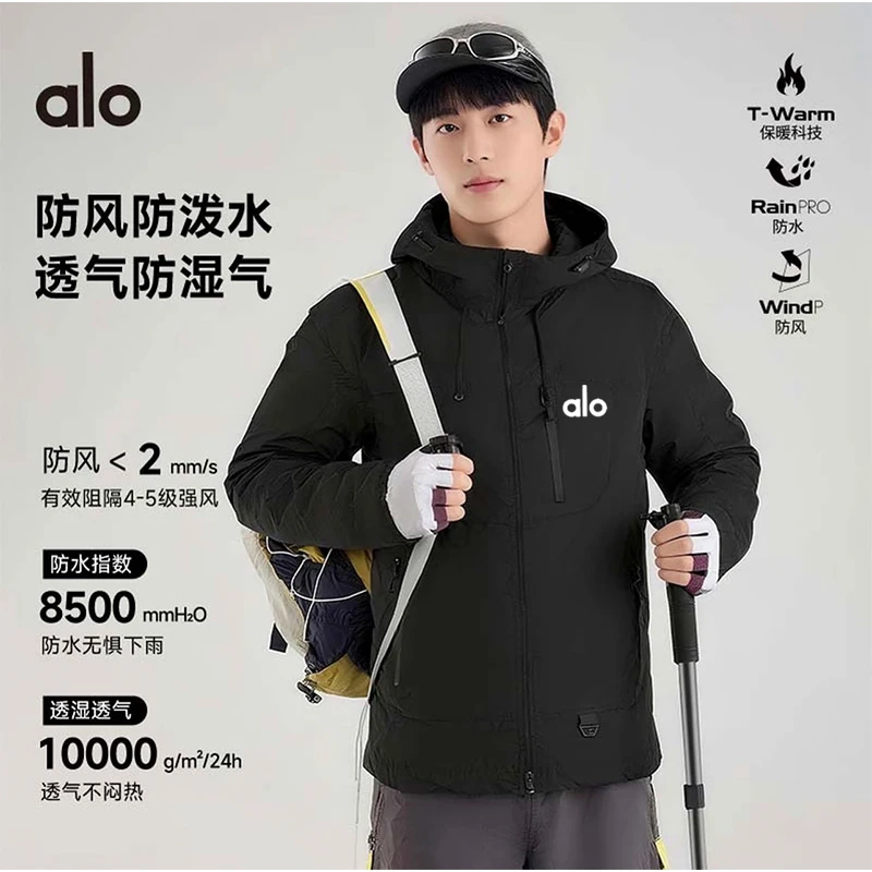 【原单撤柜】alo五防冲锋衣男女同款户外日常骑行登山夹克外套服