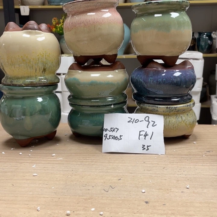 紫砂花盆多肉花盆微瑕92