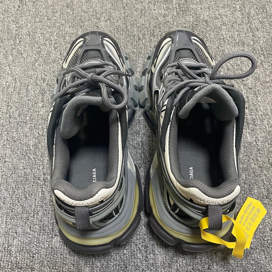 95新 Balenciaga/巴黎世家 Track 2.0 厚底系带低帮老爹鞋37