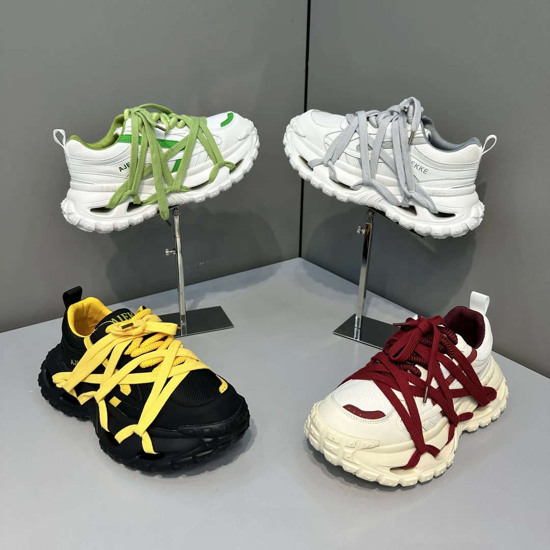 欧洲站潮牌男士运动时尚青春小众舒适百搭日常潮流潮鞋（皮鞋尺码）