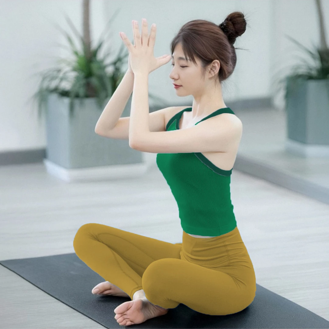 瑜伽服女2025新款绝美透气高级感舒适短袖专业普拉提运动健身上衣