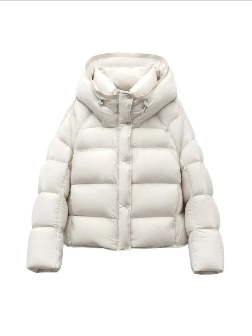 （90白鹅绒）云朵泡芙感15D柔软面料韩系鹅绒羽绒服