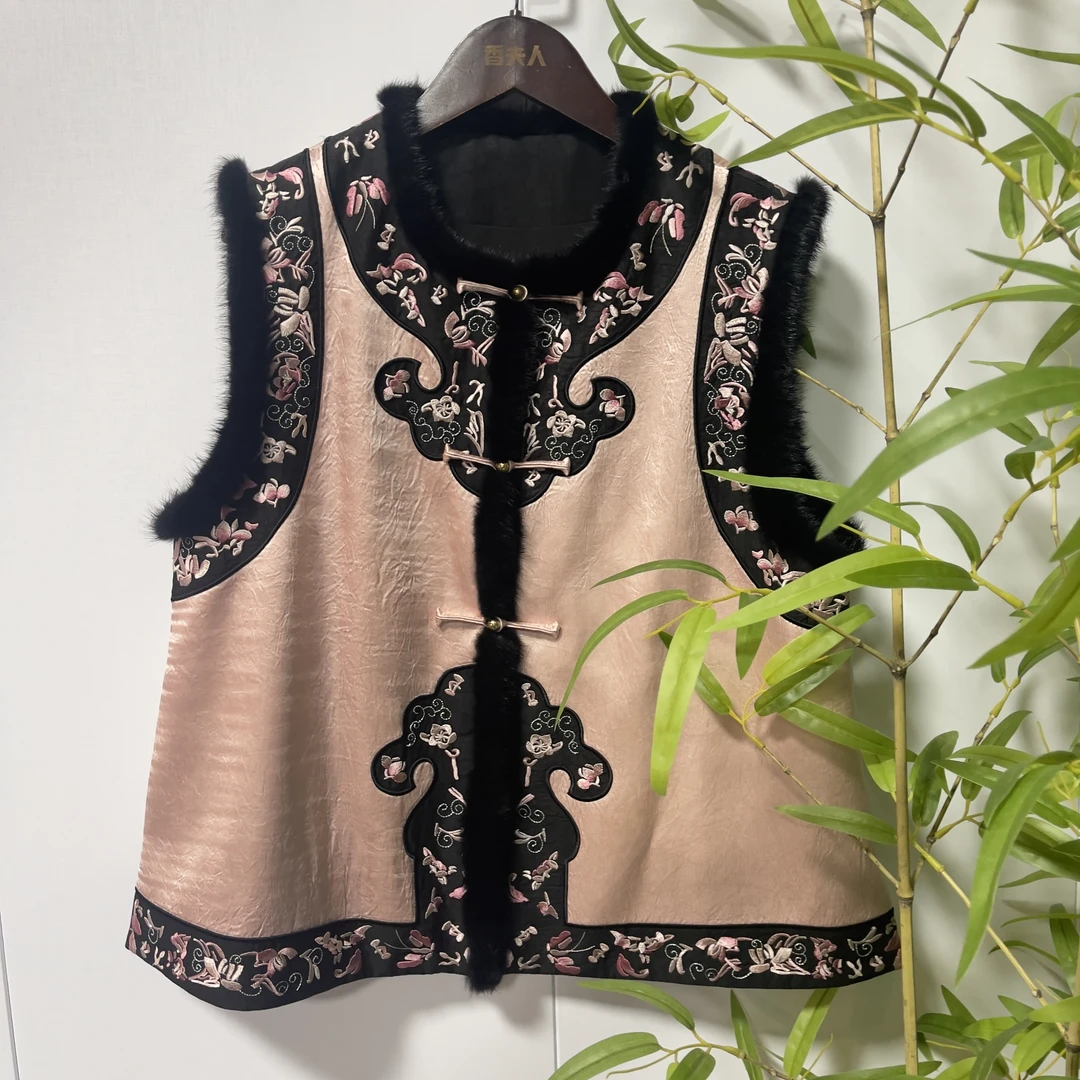 青娘子新中式复古中国风气质马甲241780