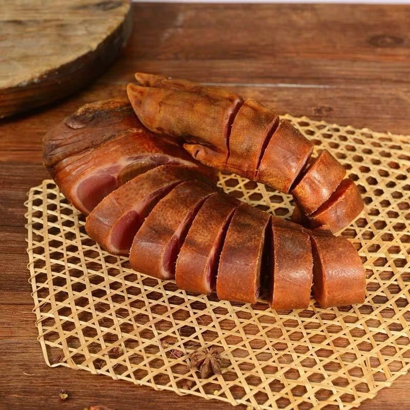 4斤腊猪脚柴火烟熏猪脚恩施腊猪蹄前腿整只烟熏腊肉恩施腊猪蹄