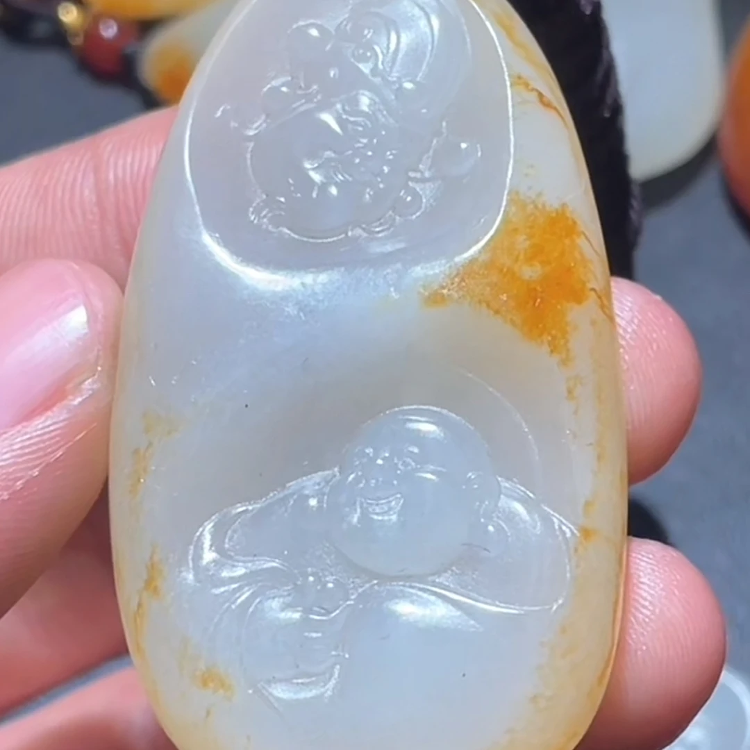 和田玉玉石挂件 d1213拍一发一