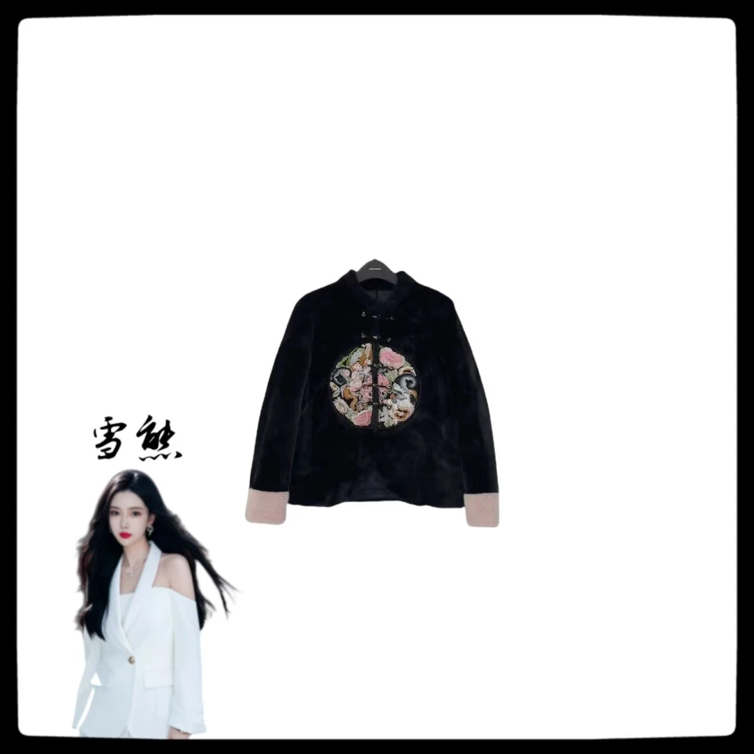 2030女装轻奢新中式国风盘扣外套SXZY