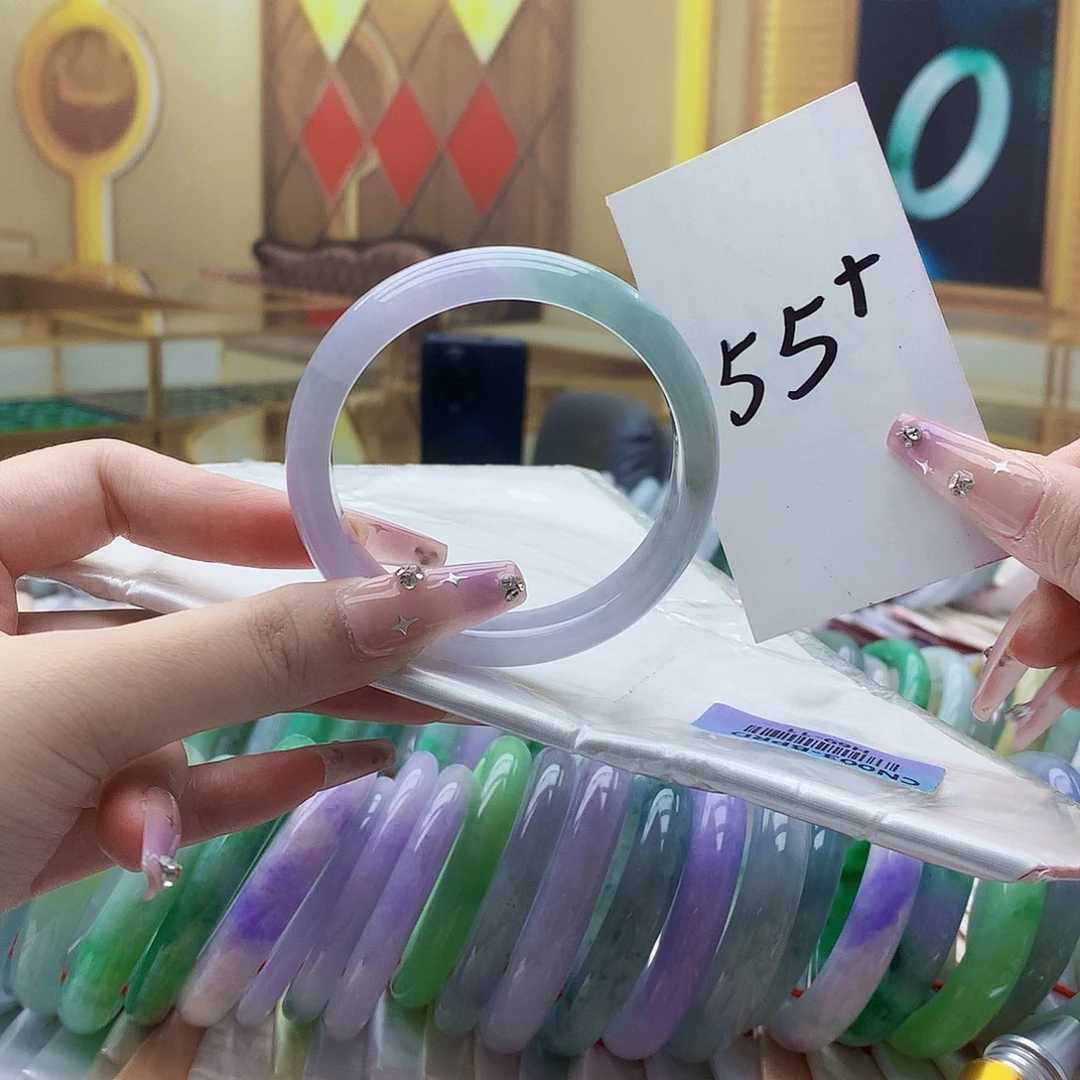 翡翠未镶嵌手镯nn