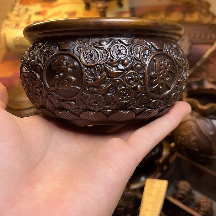 精美铜器，点击下单