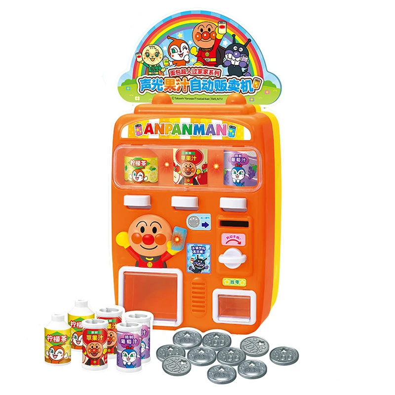 ANPANMAN面包超人过家家系列-声光果汁自动贩卖机科学实验