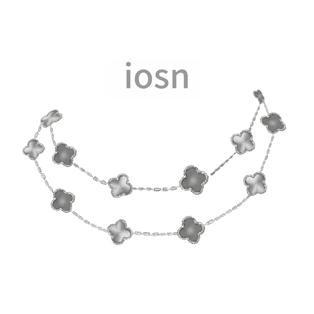 iosn 合金仿珍珠项链 旗舰店【二十花项链】  精致轻奢 气质百搭