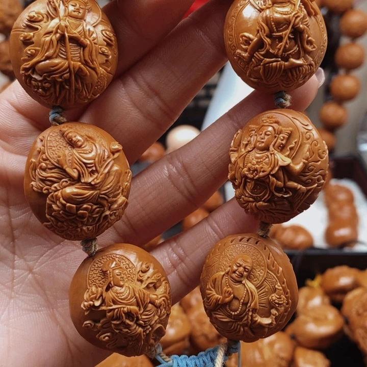 橄榄核手串/手链风景万佛2.5