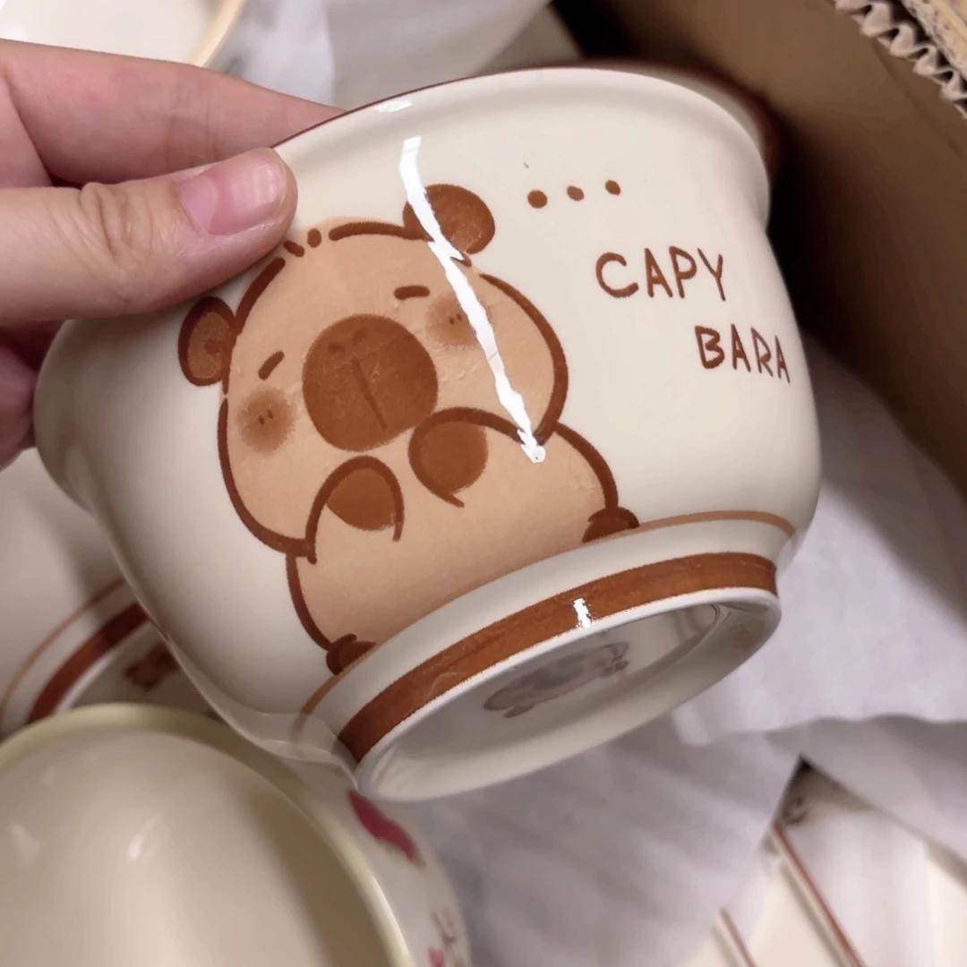 陶卡皮巴拉5.5寸碗