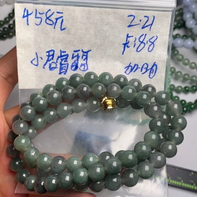【闪购商品】定制翡翠未镶嵌小***哥珠子