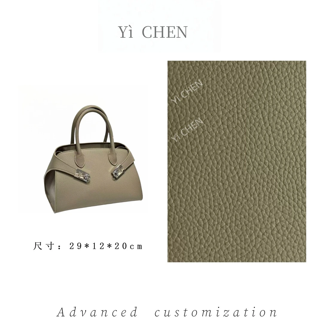 【Yì CHEN】XKY-1208-大象灰简约时尚女士新款轻奢单肩斜跨包