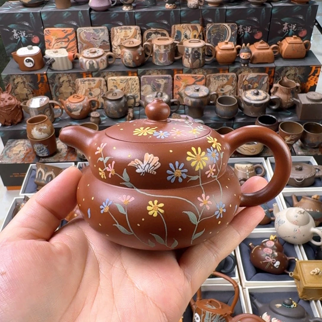 茶壶紫砂180cc原矿精工半手