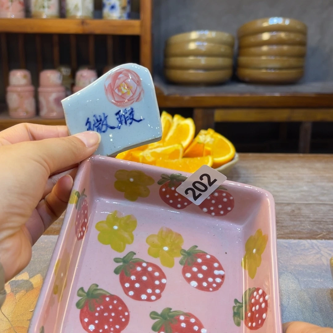 瓷片景德镇手工制作