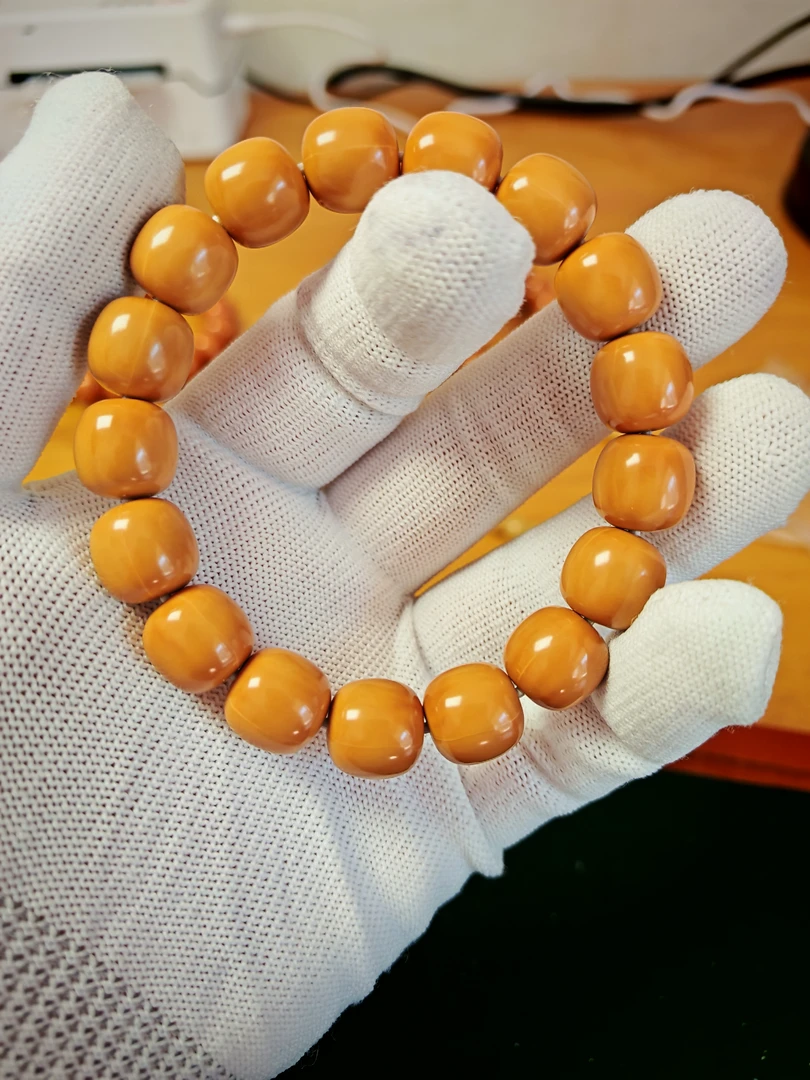 猴头老型手串精工万目高抛   微微瑕  13mm左右