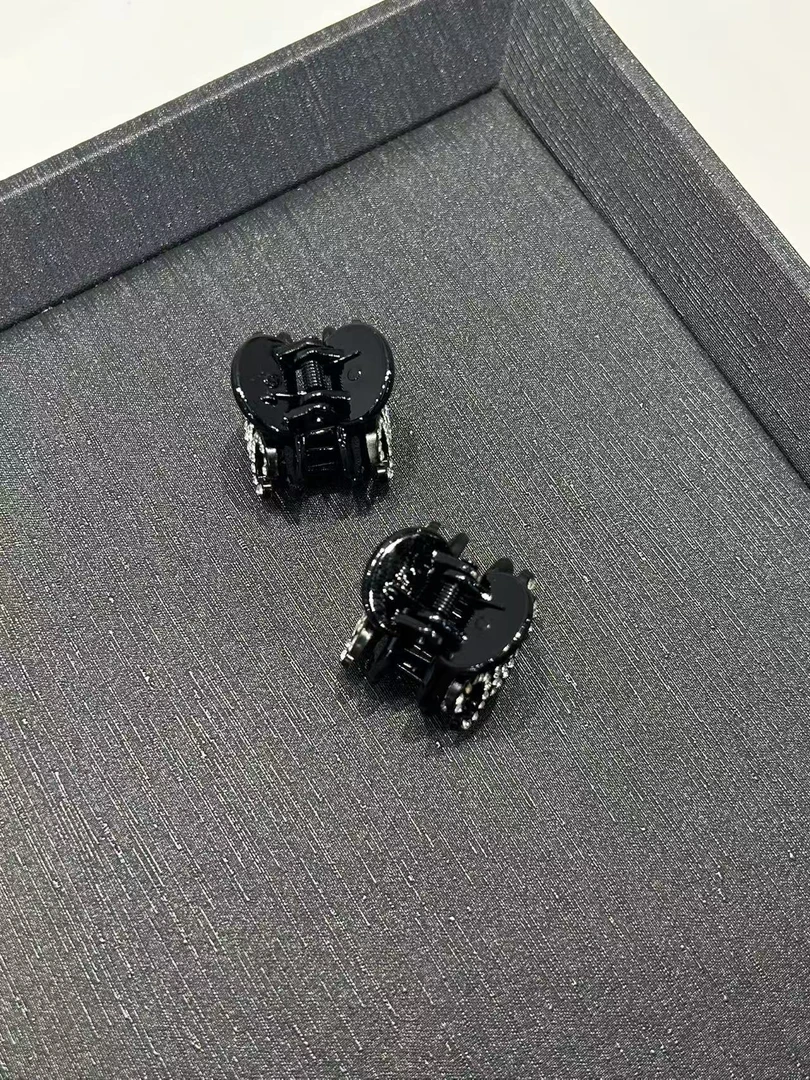 门夹对家刘海夹一对装黑色抓夹A149