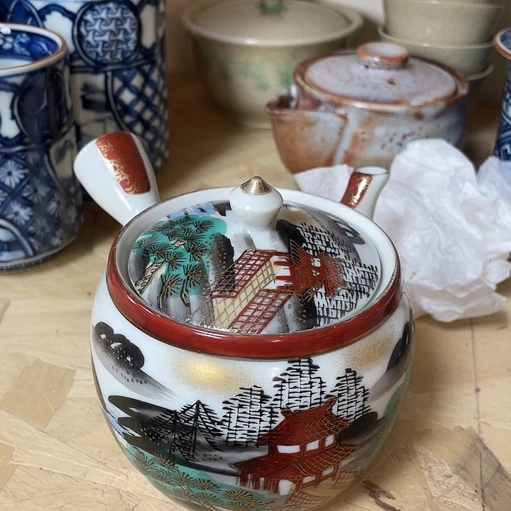 瓷片007 一人直播，看品直播间说序号