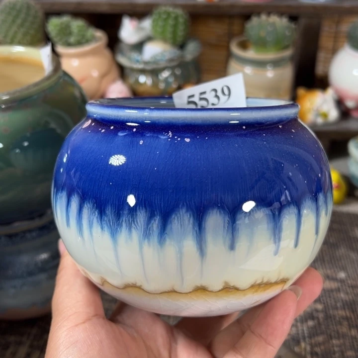 口8 手工花盆满30包邮