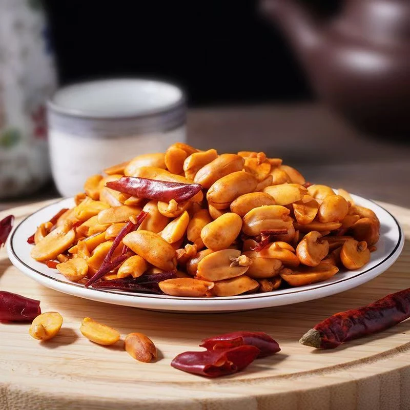 海底捞香酥脆麻辣花生米椒盐五香下酒菜休闲零食小吃