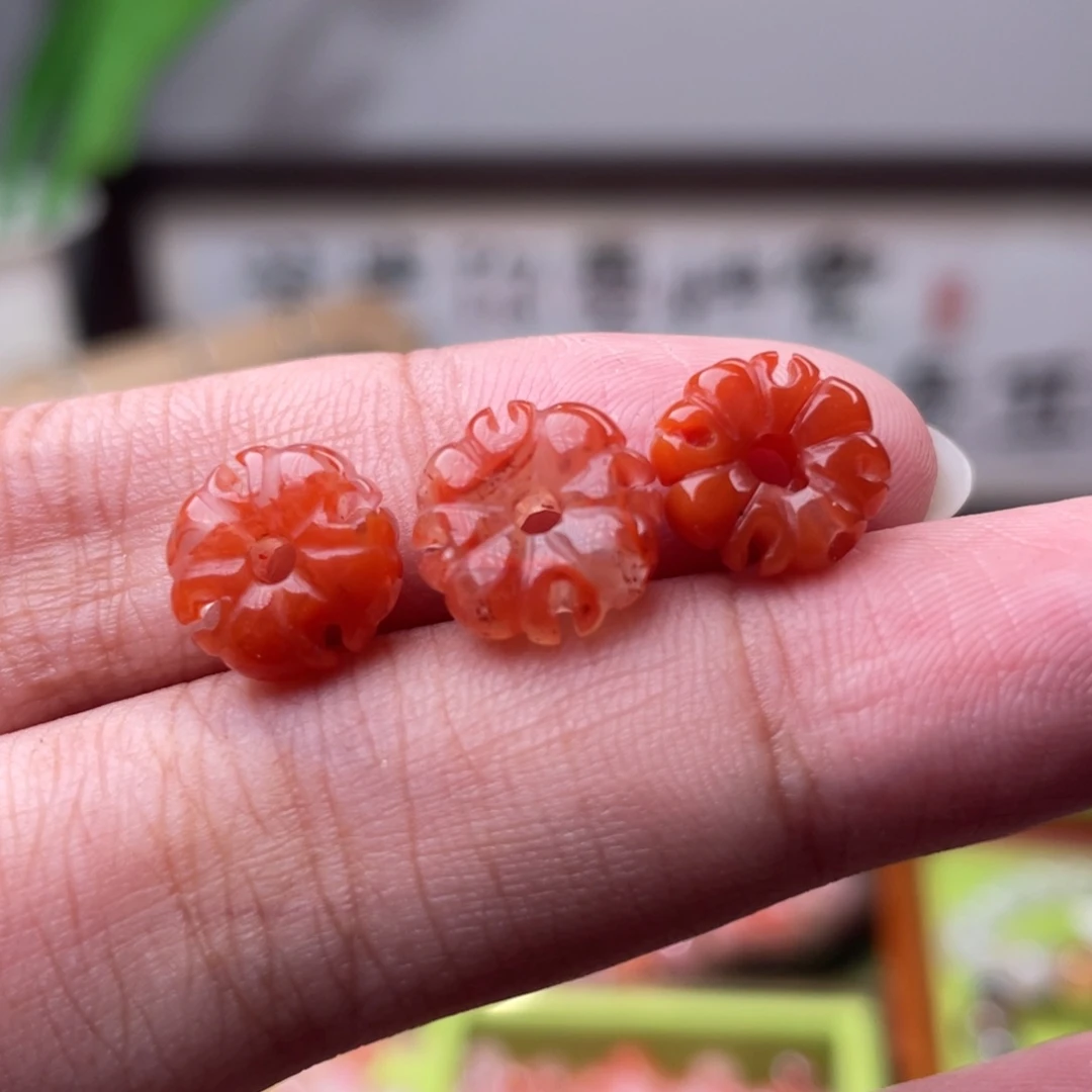 未镶嵌南红玛瑙挂件7692