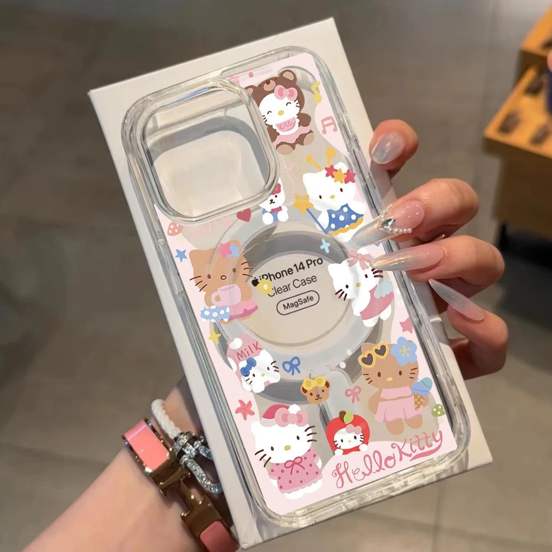 手机壳promax15/趣味17promax13合集KITTY萌物手机套磁吸/16