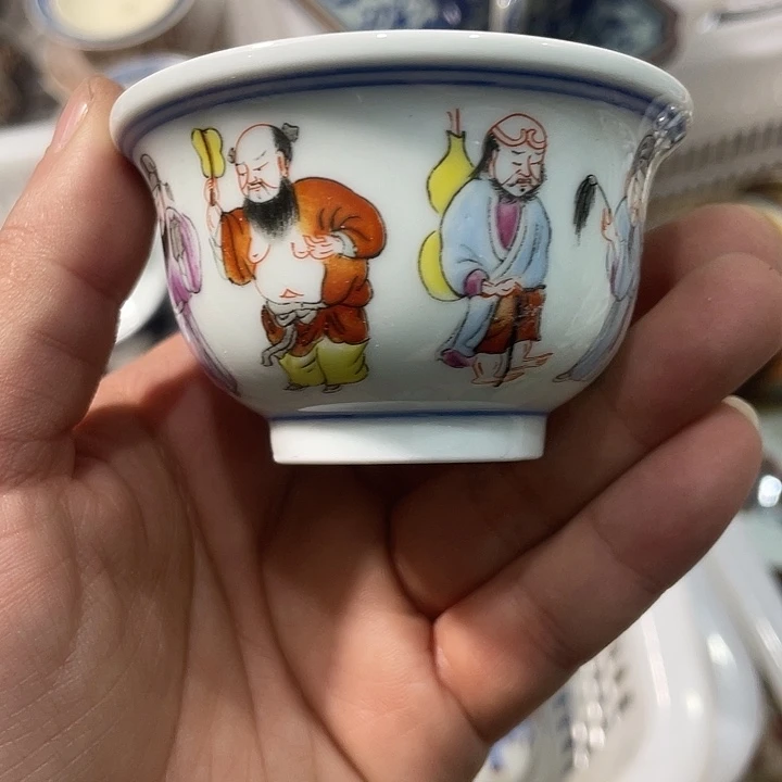 摆件陶景德镇陶瓷主人呢2334