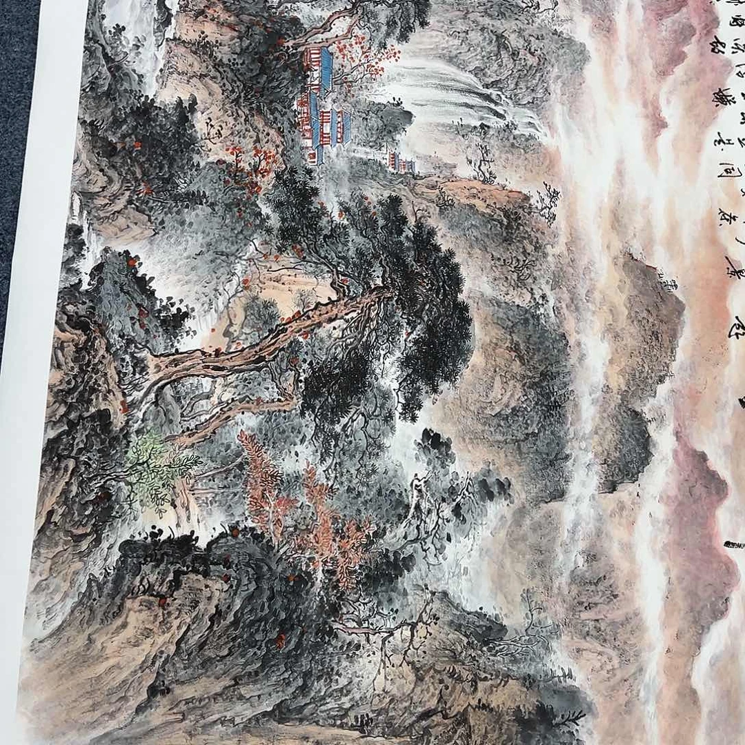国画纯手绘作品欣赏