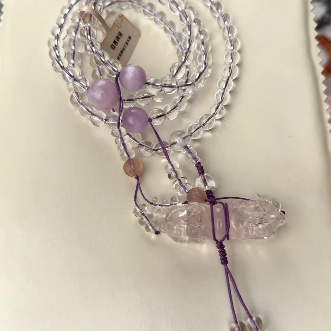 水晶手链未镶嵌温*の108设计款