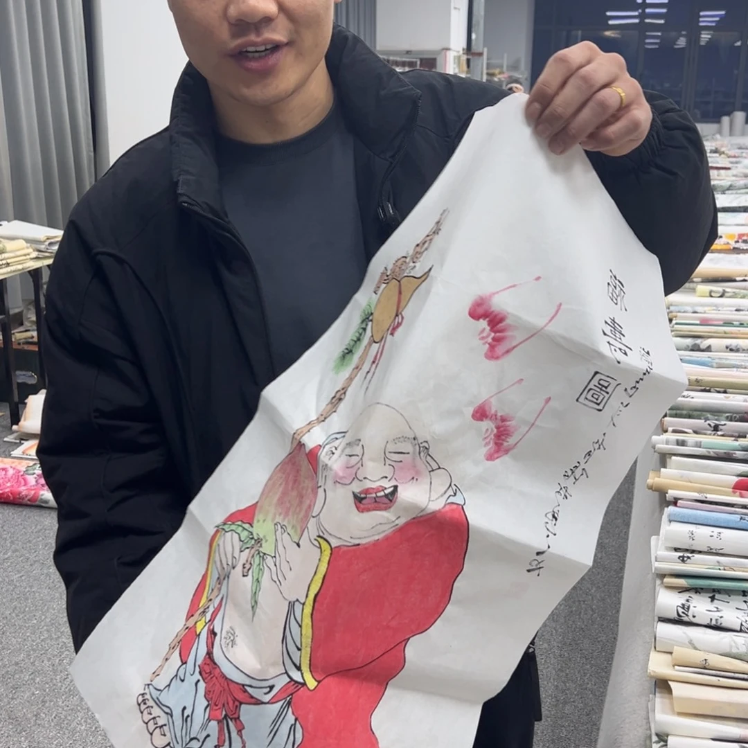 国画纯手绘字画宣纸