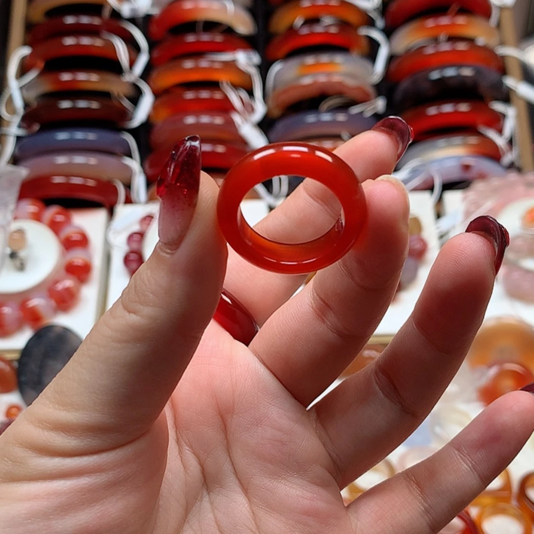 【闪购商品】玛瑙/玉髓手镯未镶嵌耕***获