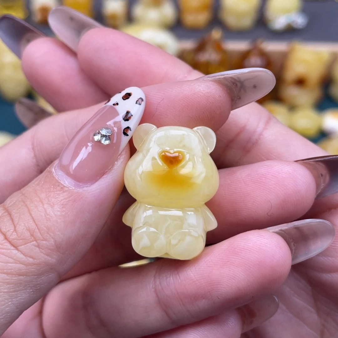 裸石琥珀未镶嵌蜜蜡