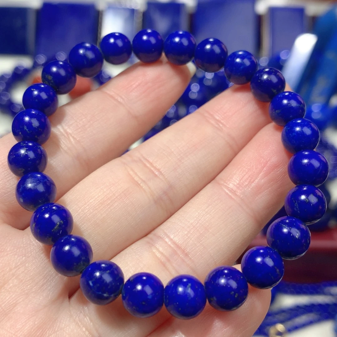 青金石未镶嵌7.7m手链