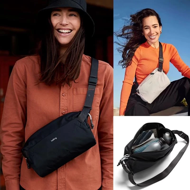 澳洲7L轻便防水胸包大容量户外运动单肩包骑行男女斜挎包腰挎包潮