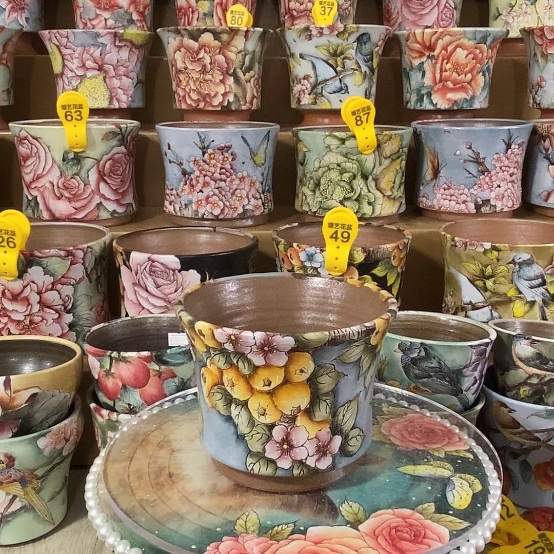 景德镇精品瑶晨美盆13/10.5