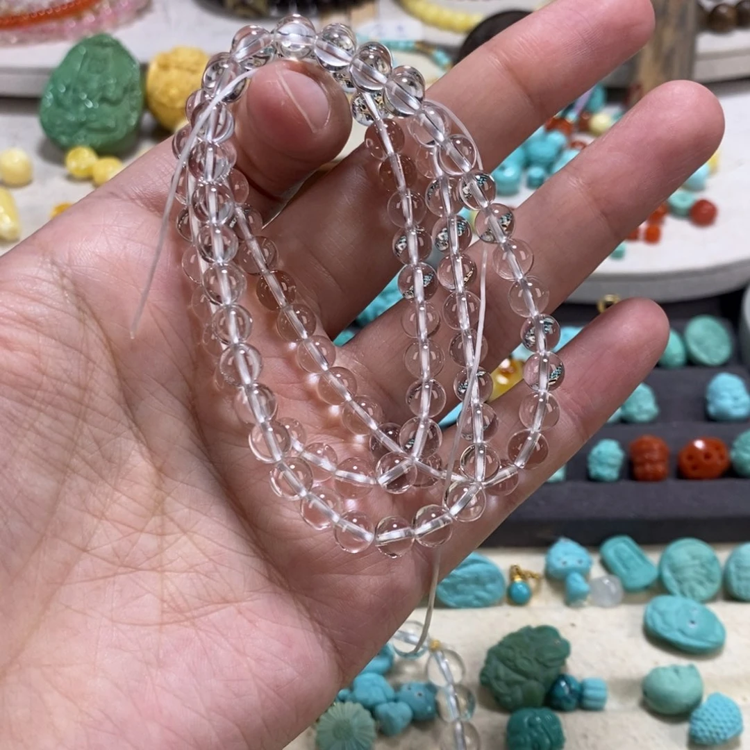 水晶手链未镶嵌白水晶