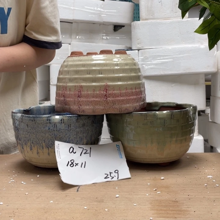 粗陶多肉花盆微瑕721