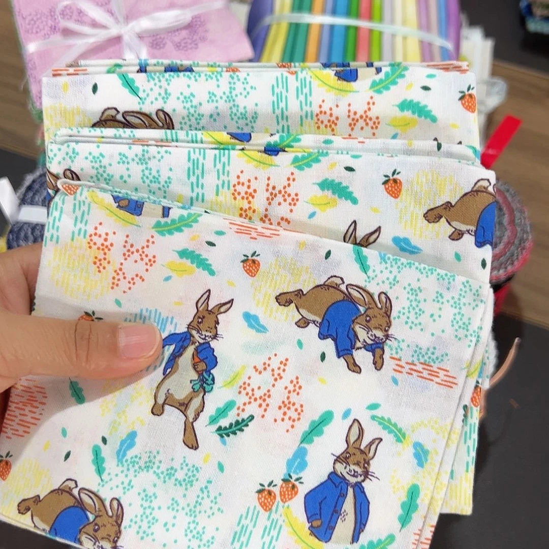 3片品牌纯棉平布45.50厘米一片果子布艺